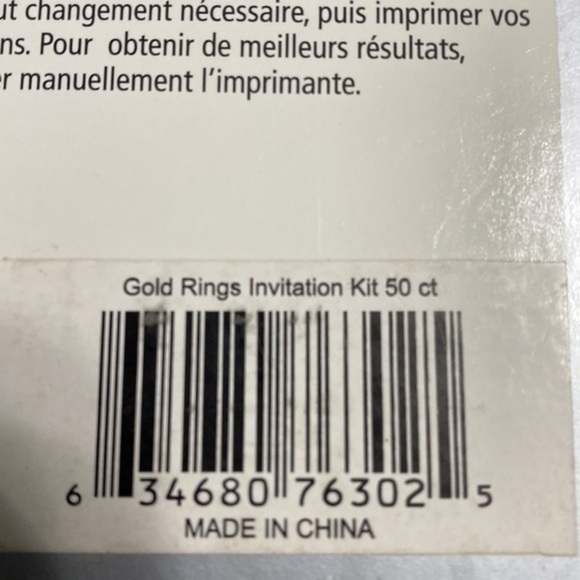 Gartner Studio wedding invitation kit ( set of 2) 50 count each - Picture 5 of 7